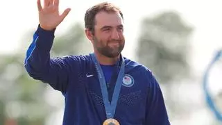 Scottie Scheffler ejerce de número uno y se cuelga el oro en París