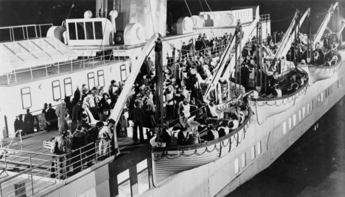 Imatge de la pel·lícula ’L’última nit del Titanic’ (1958) de Roy Ward Baker.