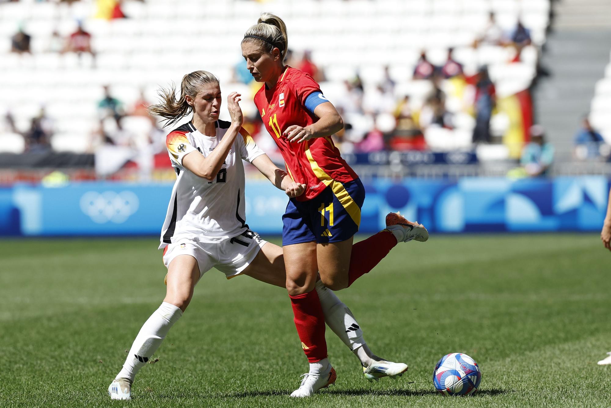 Fútbol fermenino - Partido por la medalla de bronce España - Alemania