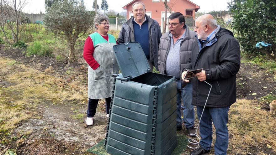 Máis de 4.800 familias apostan pola compostaxe en 27 concellos do cinturón rural de Compostela