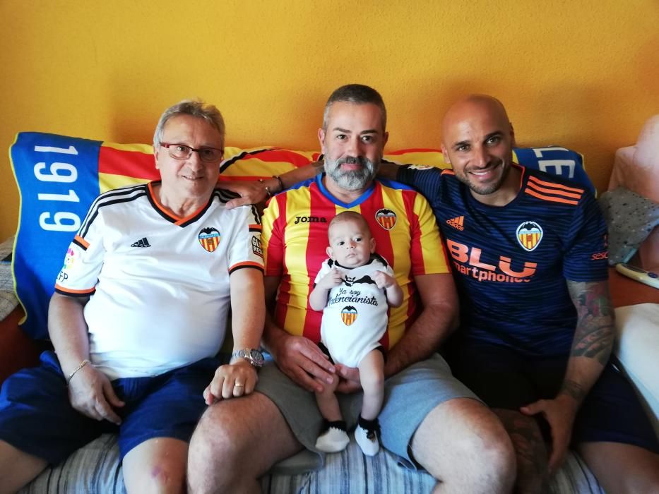 JOAN Padre, hijo, tío y abuelo valencianistas