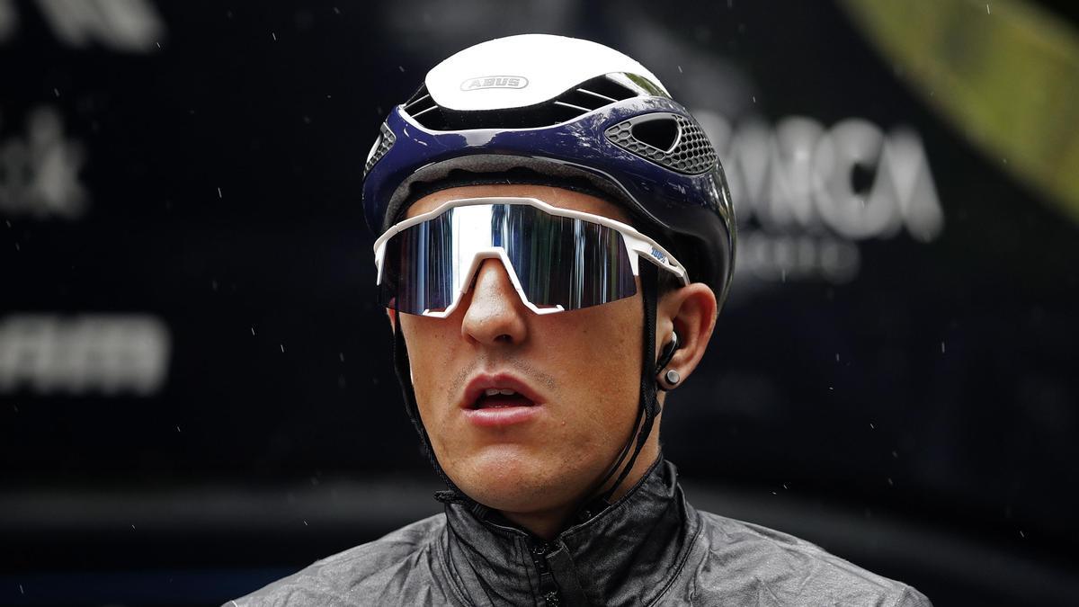Marc Soler, el viernes, un día antes de la salida del Tour de Francia.