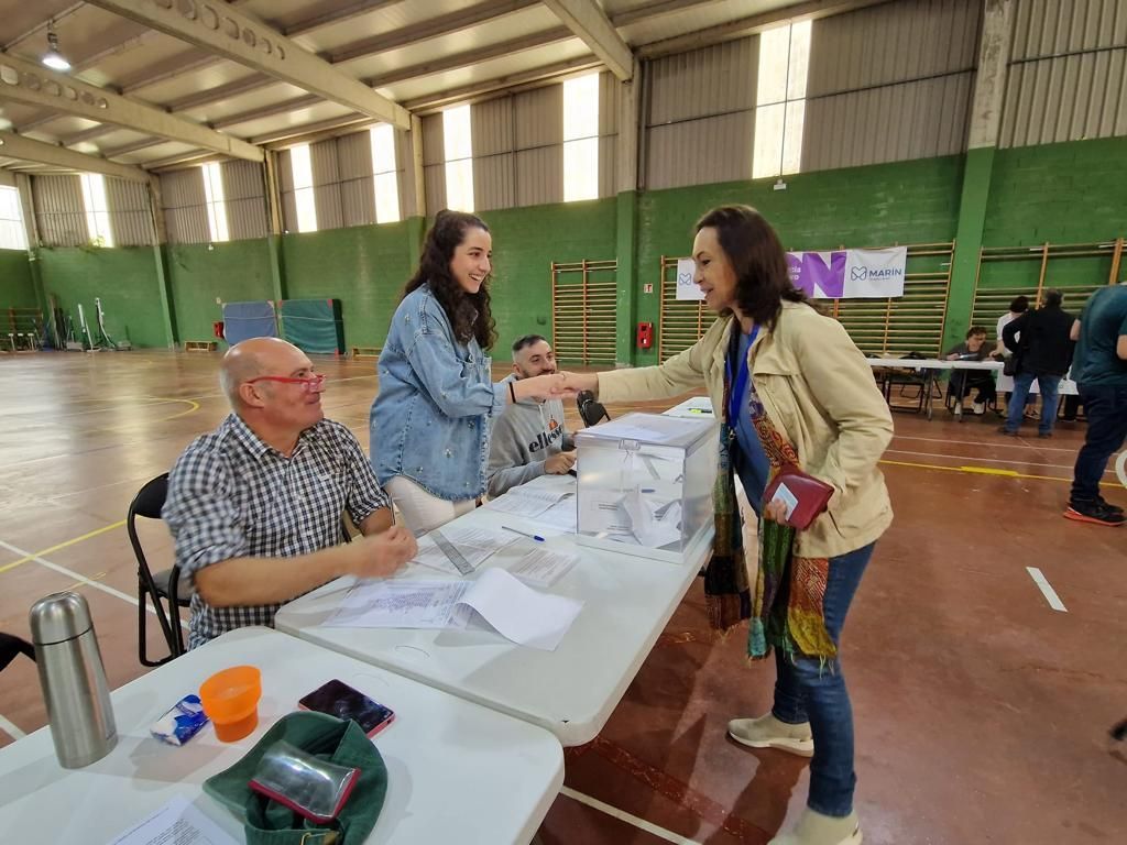 Las mejores imágenes de la jornada electoral en Pontevedra