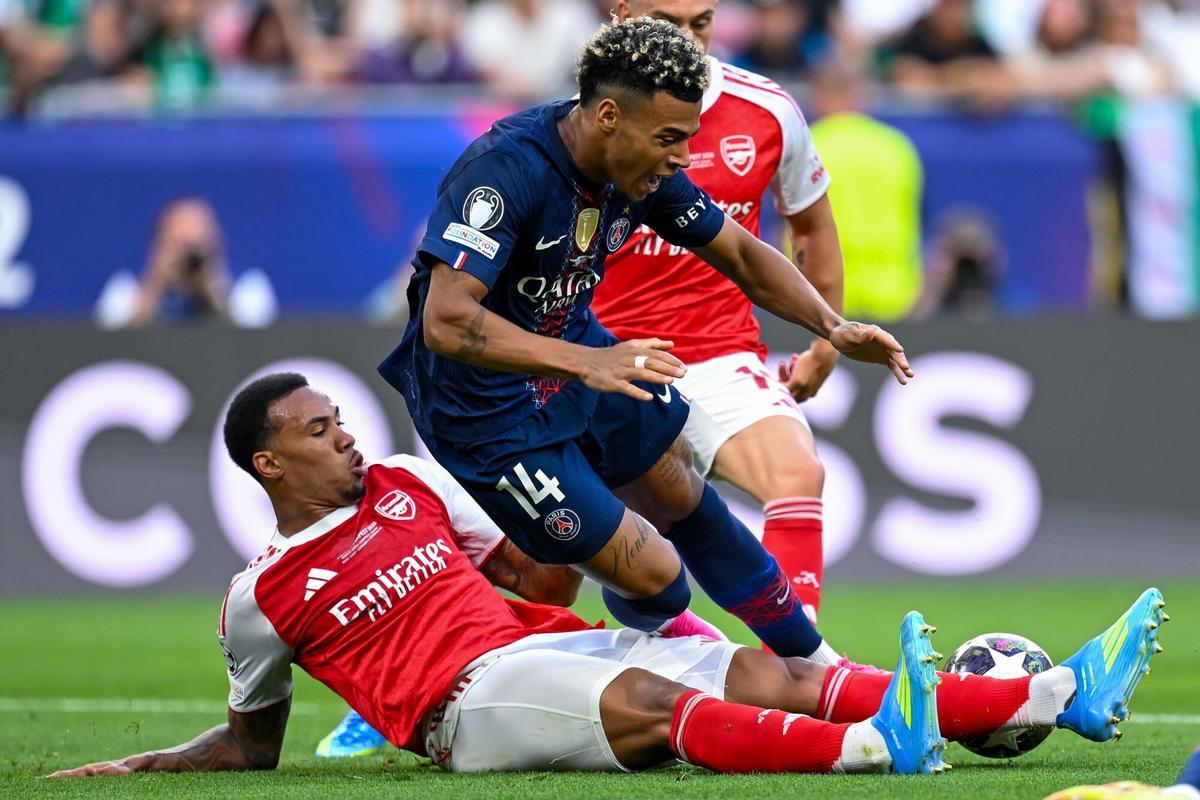 Final de la Champions League: PSG - Arsenal.