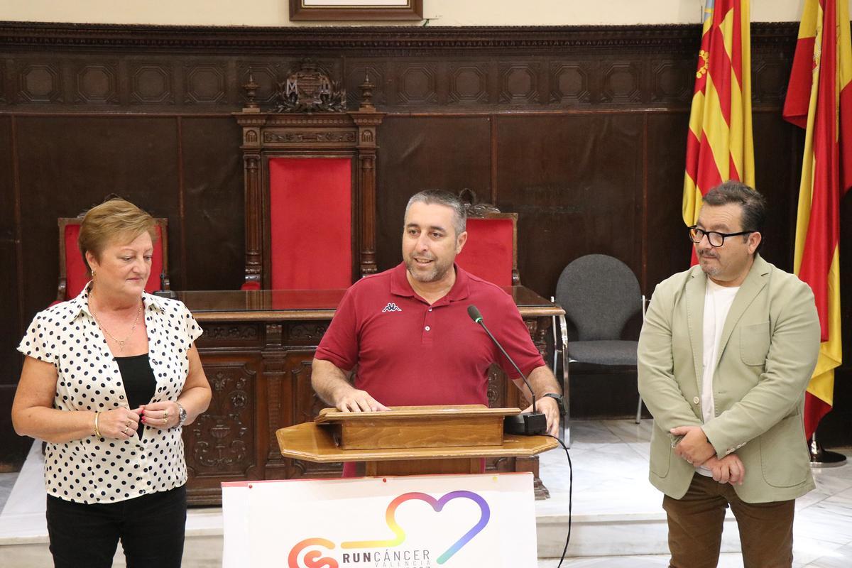 Un momento de la presentación de la prueba.