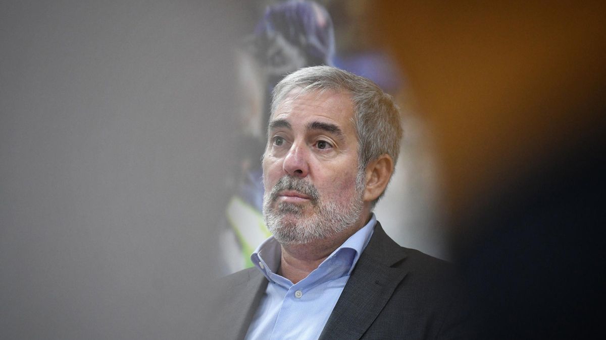 El presidente de Canarias, Fernando Clavijo.
