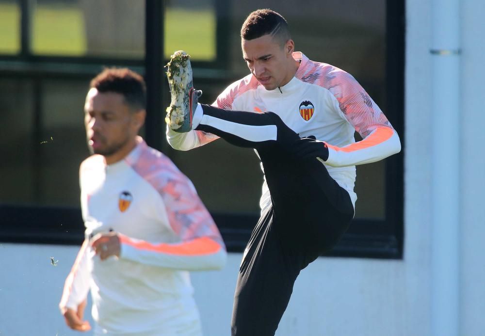 Entrenamiento del Valencia cf