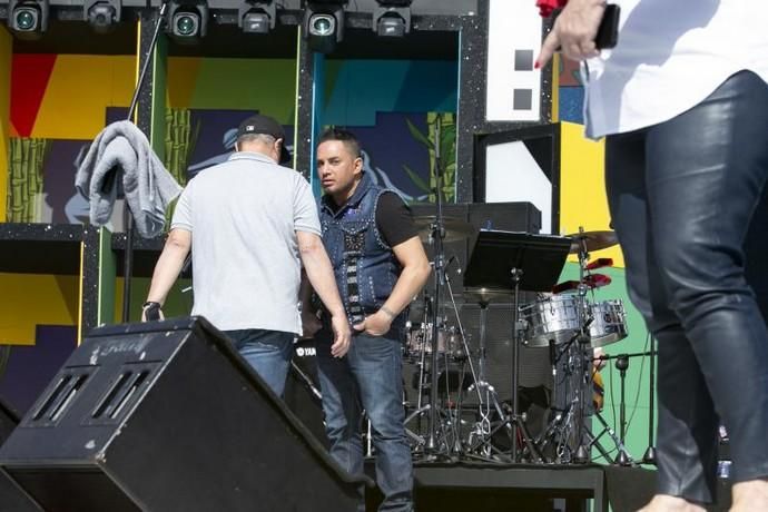 24.02.19. Las Palmas de Gran Canaria. Carnaval 2019. Carnaval de día en el Parque de Santa Catalina, concierto de Manny Manuel . Foto Quique Curbelo  | 24/02/2019 | Fotógrafo: Quique Curbelo