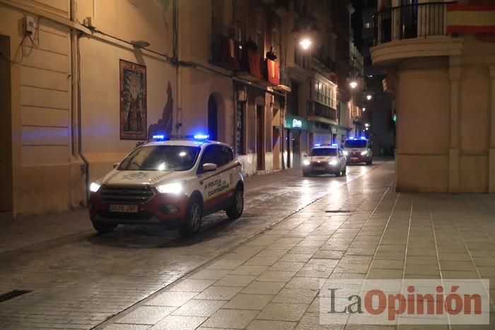 Viernes de dolores: Aplausos y salves a la patrona en Cartagena durante el confinamiento
