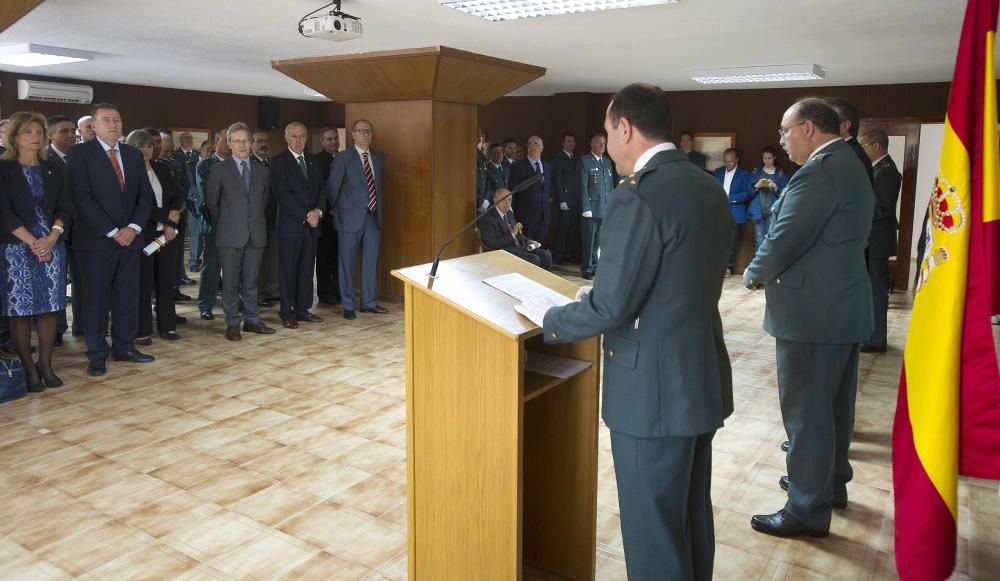 Celebración del 172 aniversario de la Guardia Civil en Castelló