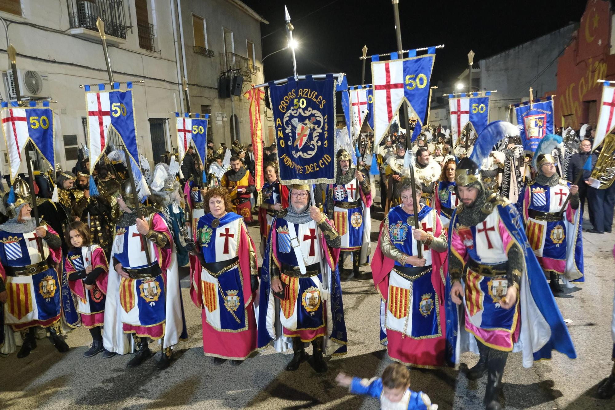 Así ha sido el desfile general de comparsas de las fiestas de Monforte del Cid