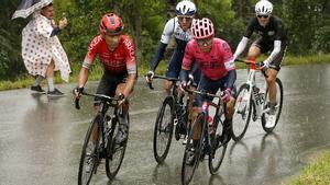 Nairo Quintana, durante una carrera