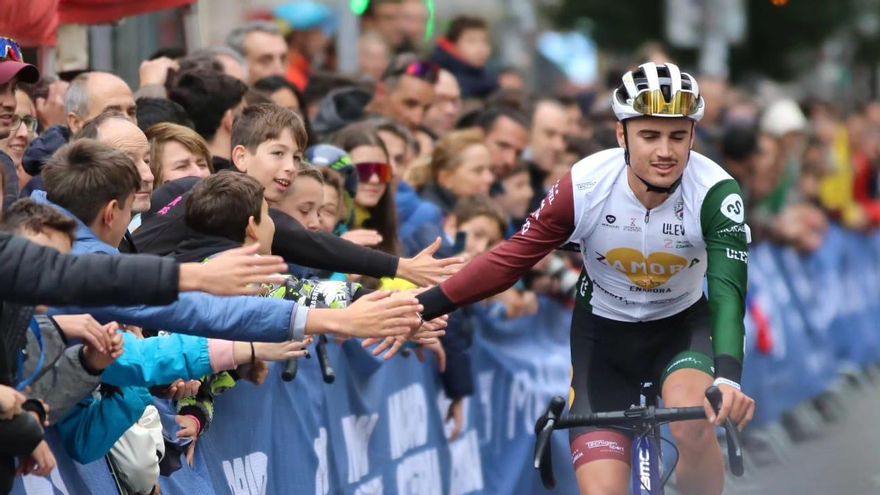 David Domínguez, del Zamora Enamora, en el Madrid Criterium.