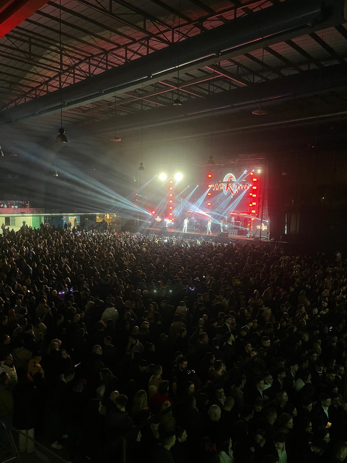 En imágenes: Así fue el "Tekilazo" de Nochevieja en Avilés