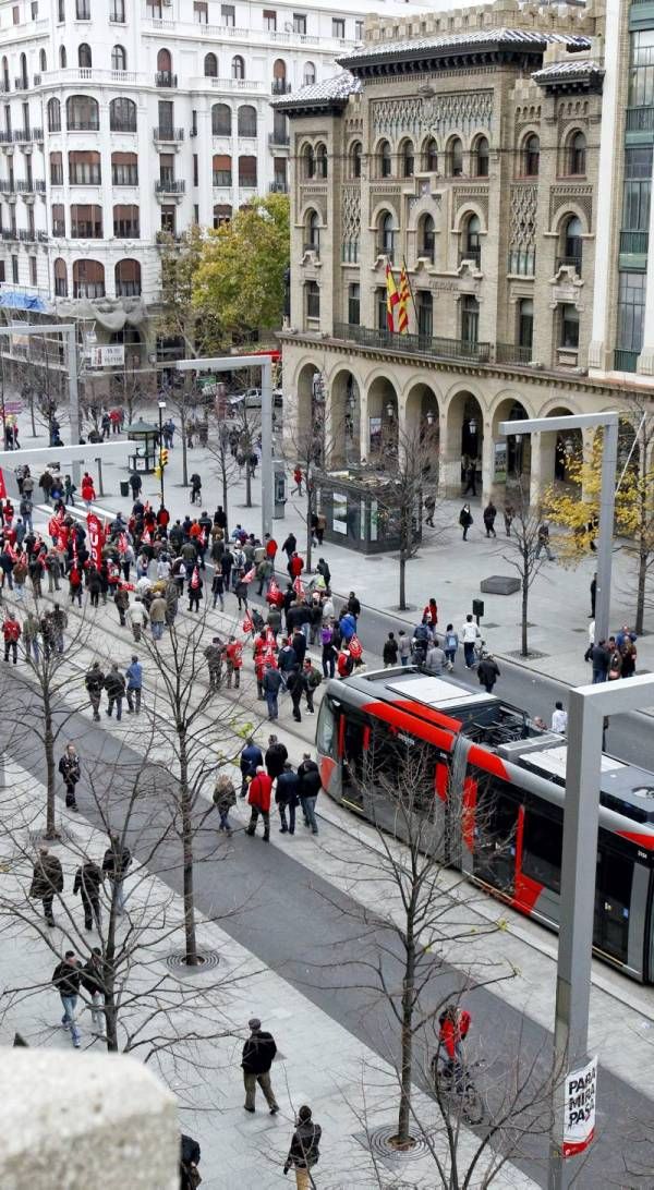 Fotogalería: La jornada de huelga general en Zaragoza