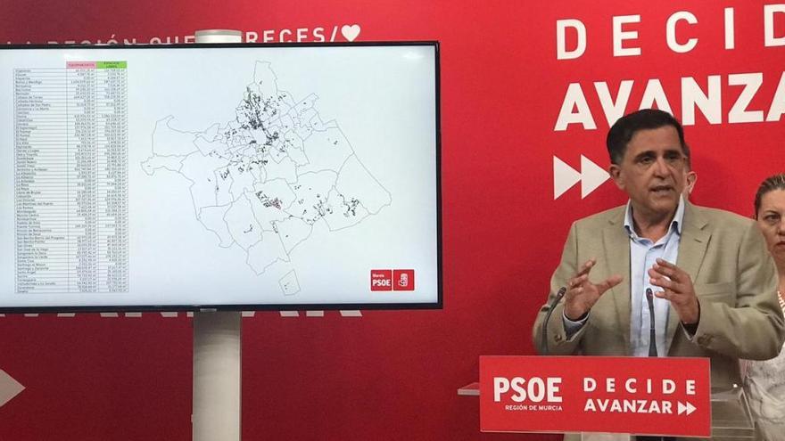 El PSOE presenta el primer mapa de suelo público libre