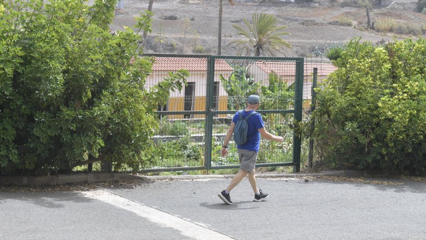 Un huerto urbano bajo candado
