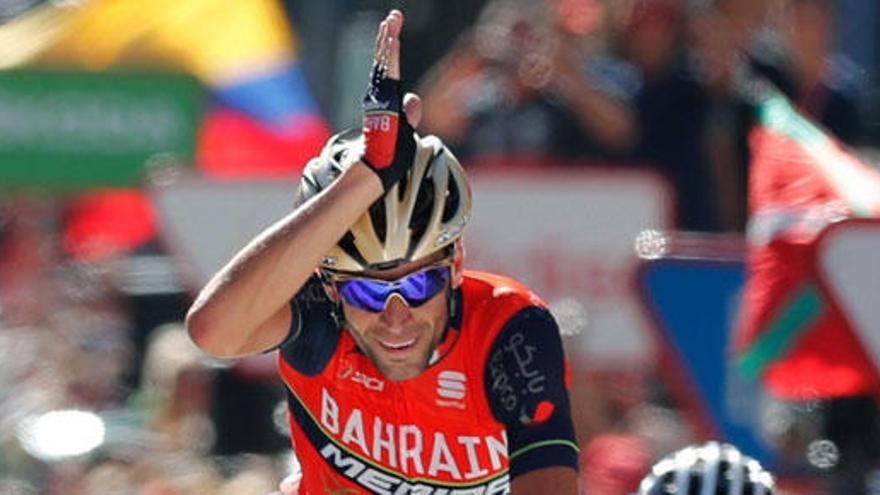 El italiano Vincenzo Nibali.