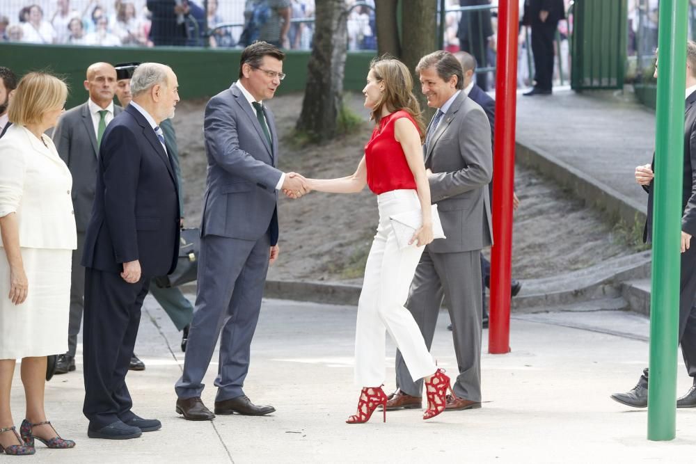 Visita de la Reina Letizia al colegio Quirinal