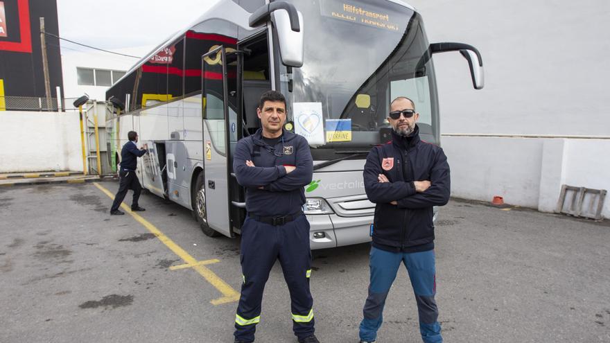 Un autobús parte desde Alicante hacia Polonia para traer a 51 refugiados ucranianos
