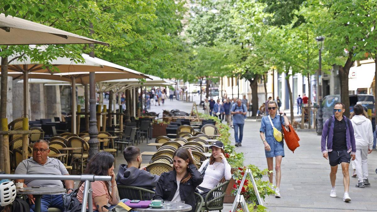 L'Ajuntament reduirà la mida de les terrasses de la rambla de la Llibertat.