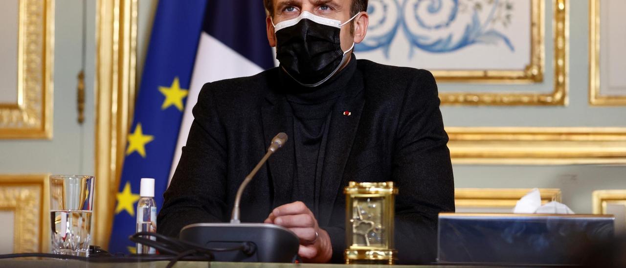 El presidente francés Emmanuel Macron.