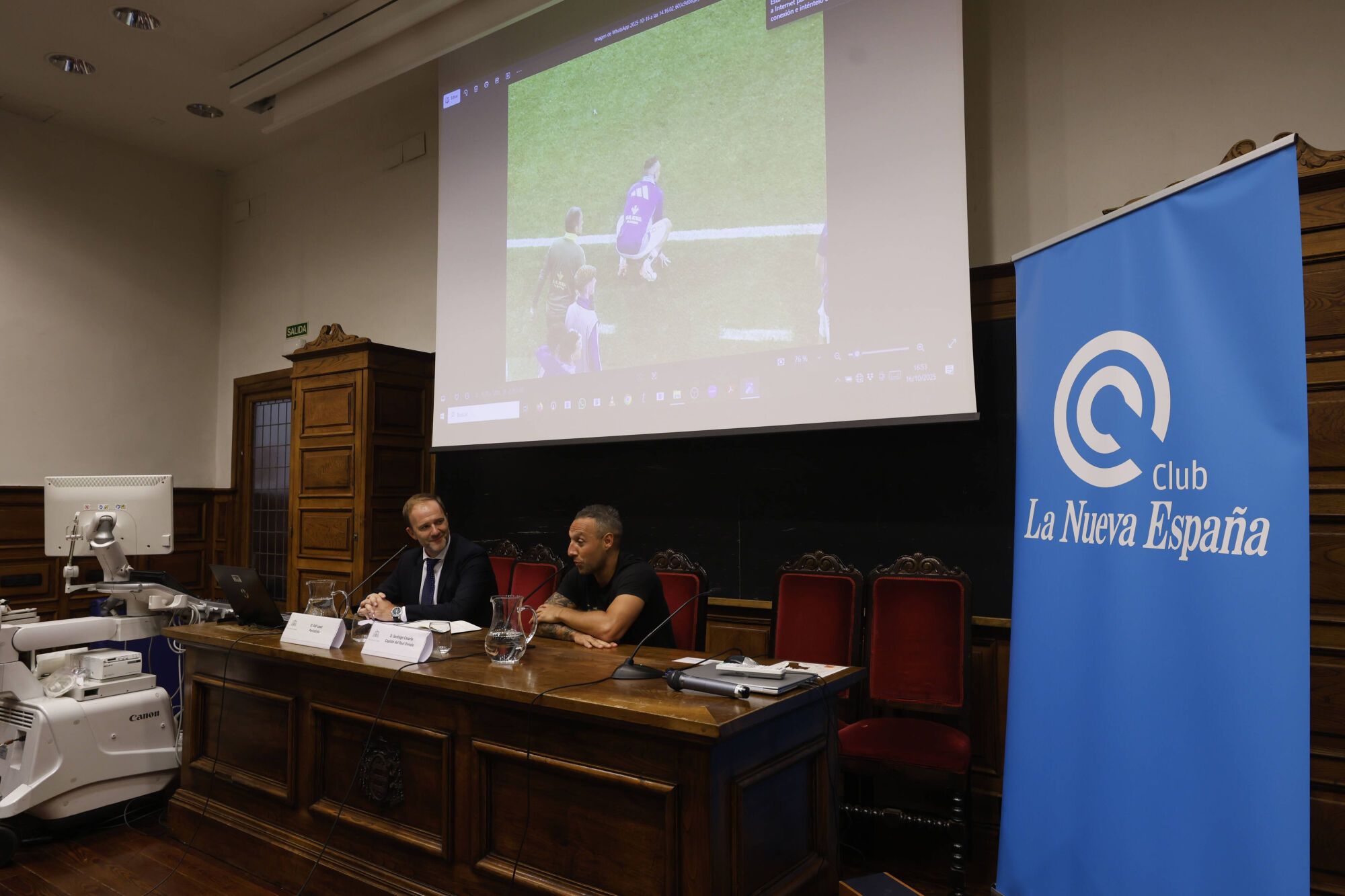 Así fue la Cátedra Iberoamericana de Fútbol y Valores en la que participó el Real Oviedo