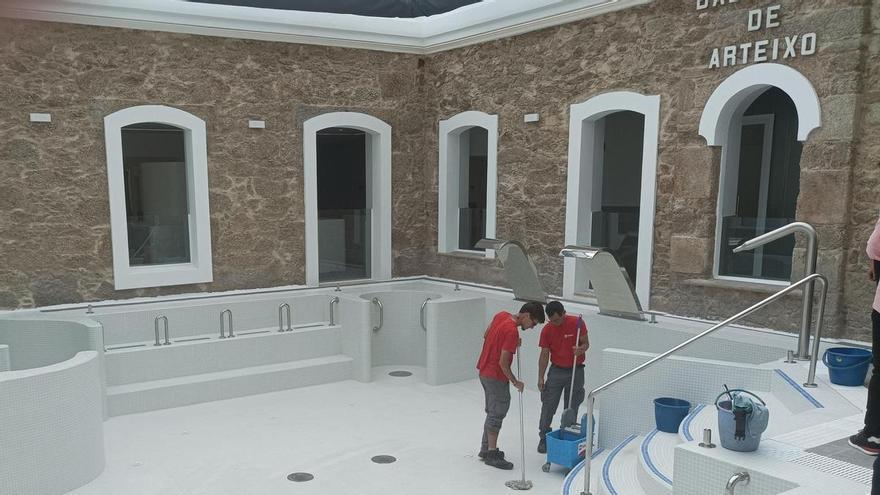 Arteixo aprobará el reglamento de la Casa de Baños del Balneario con circuitos termales desde 8,50 euros