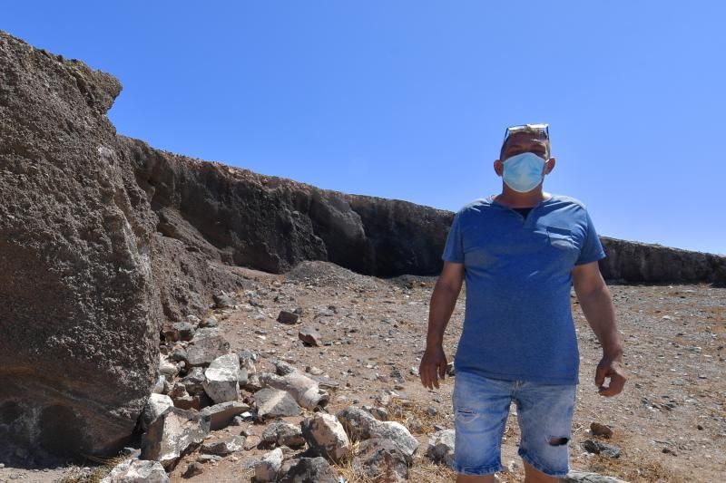 'Agujero volcánico' en Agüimes