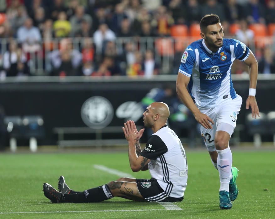 Valencia - Espanyol, en imágenes