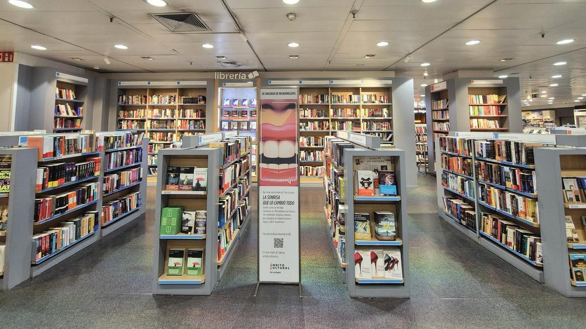 Una de las librerías de El Corte Inglés