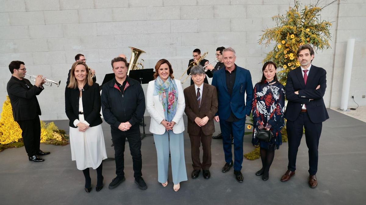 Paula Llobet José Manuel Casany, Mª José Catalá, Toshio Hosokawa, Alexander Liebreich, Ryoko Aoki y Jose Luis Moreno