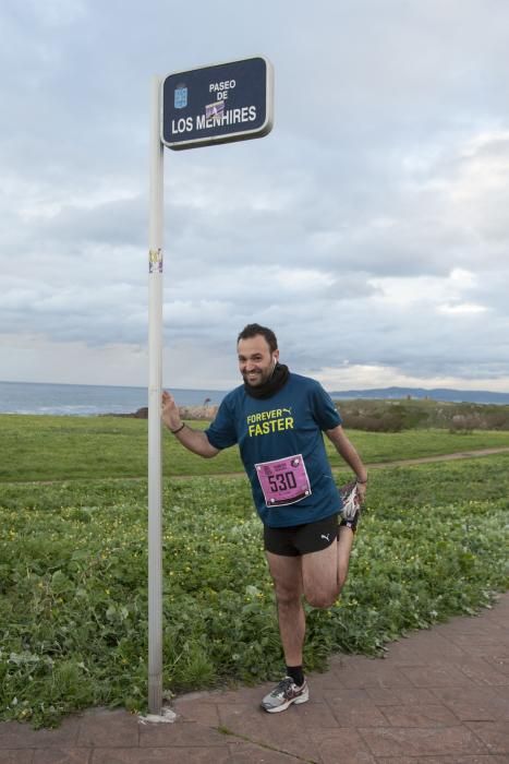 La carrera nocturna de la Torre de Hércules