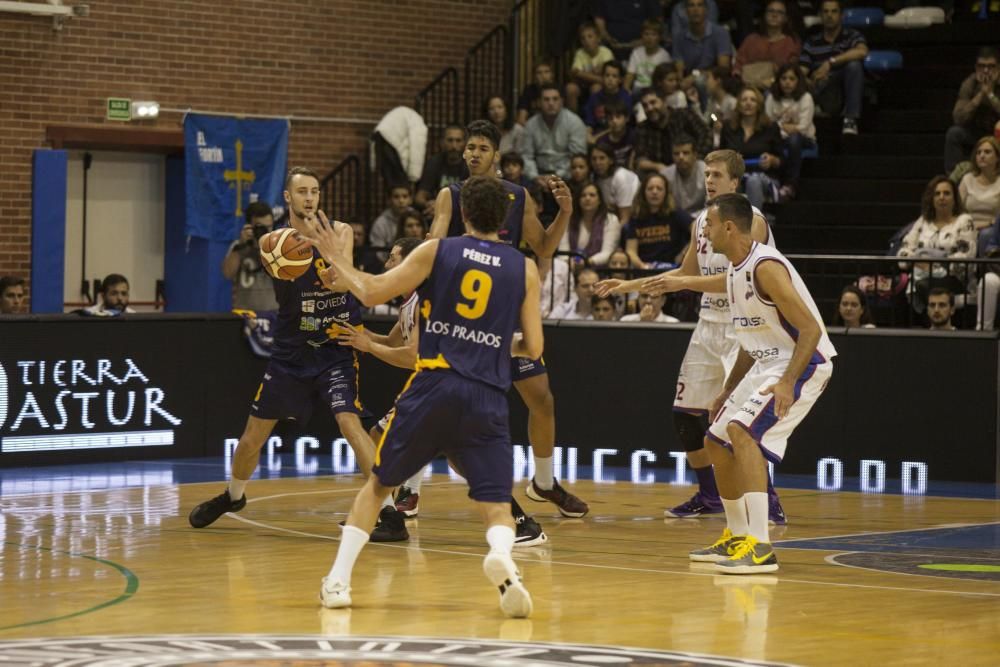 Partido del Unión Financiera Oviedo Baloncesto contra Clavijo Logroño