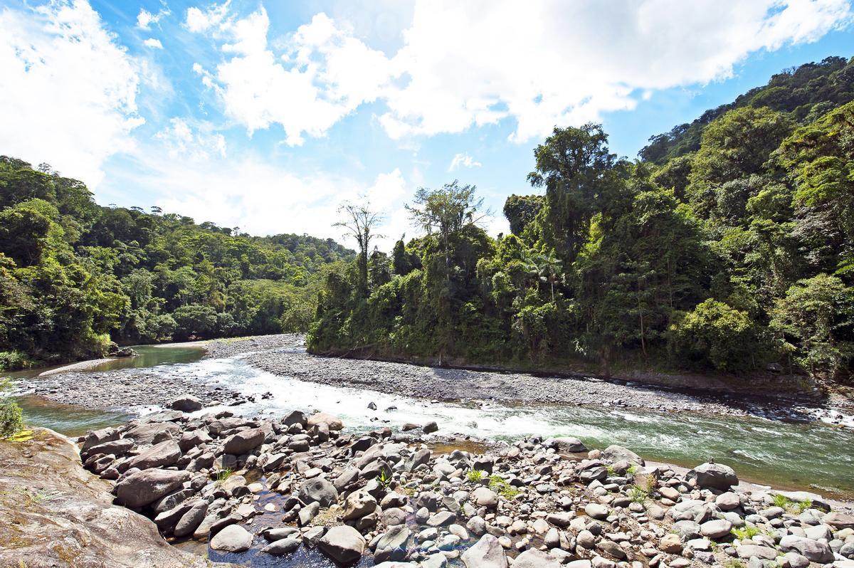 El río Pacuare, en Costa Rica
