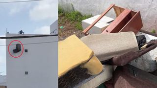 Tirar la casa por la ventana nunca ha sido tan caro: un hombre multado con 4.000 euros