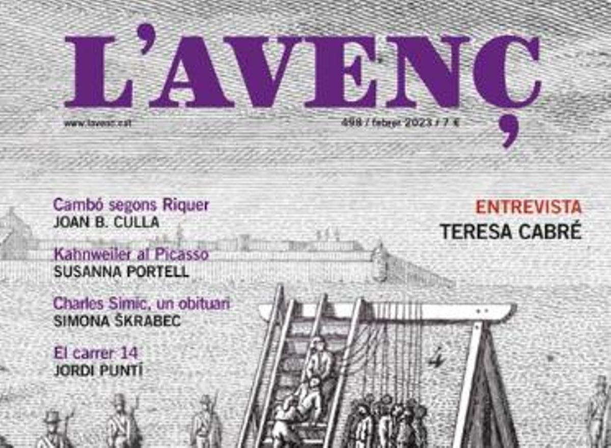 La històrica revista en català ‘L’Avenç’ deixa de publicar-se en paper La històrica revista en català ‘L’Avenç’ deixa de publicar-se en paper