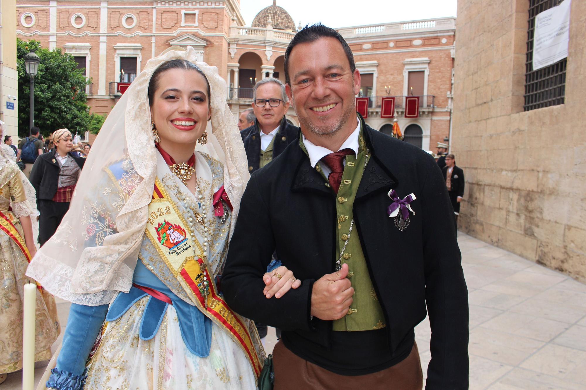 La fuerza de las Fallas en la Procesión de la Virgen (III)