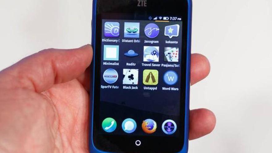 Telefónica vende desde hoy el primer &quot;smartphone&quot; con Firefox OS por 69 euros