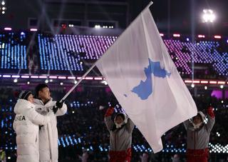 El desfile de las dos Coreas juntas marca la inauguración de los JJOO
