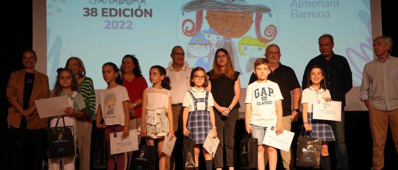 Entrega de premios en el teatro Las Vegas