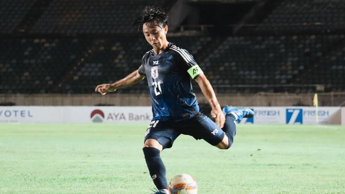 Keita Kosugi, capitán de las inferiores de Japón