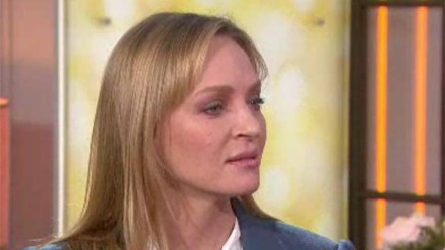 Uma Thurman en la entrevista