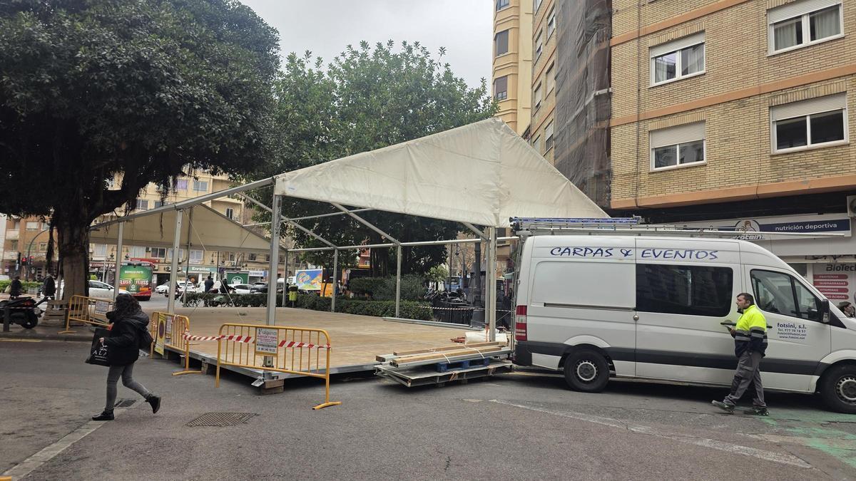 Las carpas estarán bastantes menos días en la edición de 2027