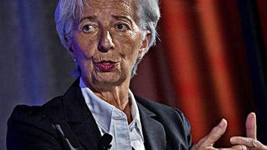 Christine Lagarde, directora gerent de l&#039;FMI