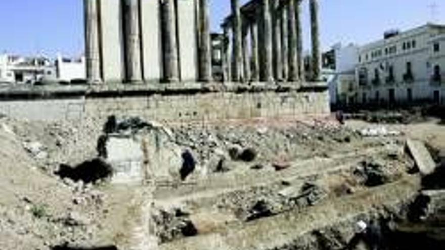 La obra para acondicionar el entorno del templo de Diana tiene vía libre