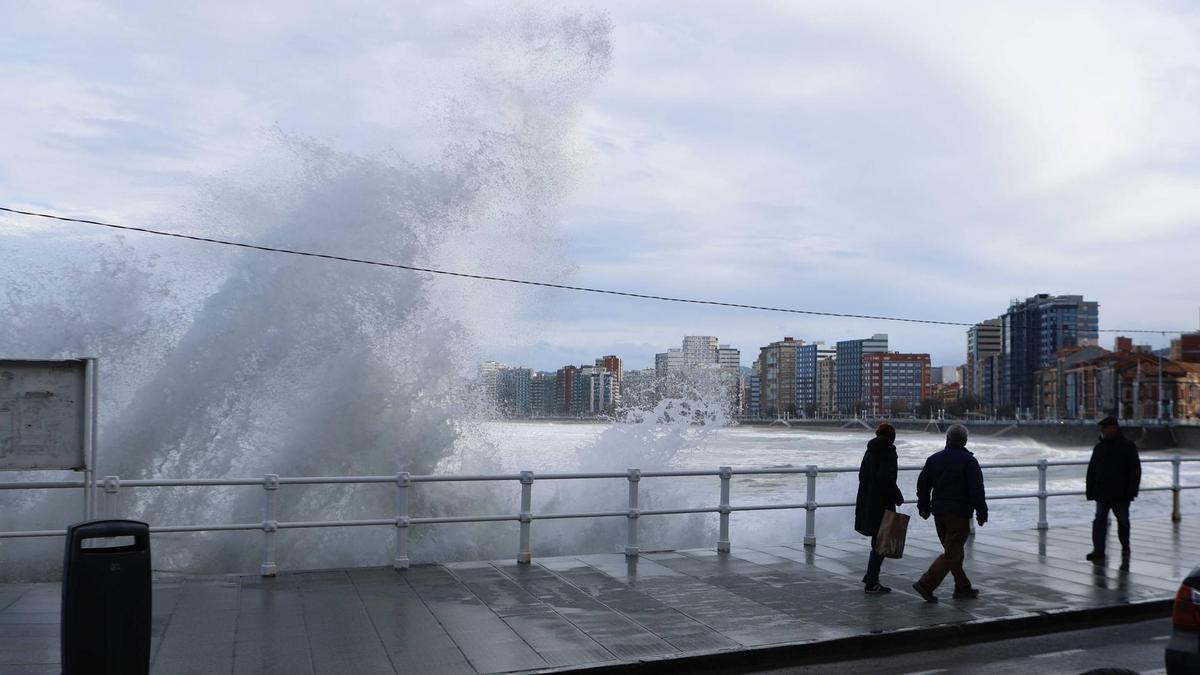 Otra borrasca de "alto impacto" barrerá Asturias: la AEMET alerta de la llegada de "Kristin" y enciende todas las alarmas