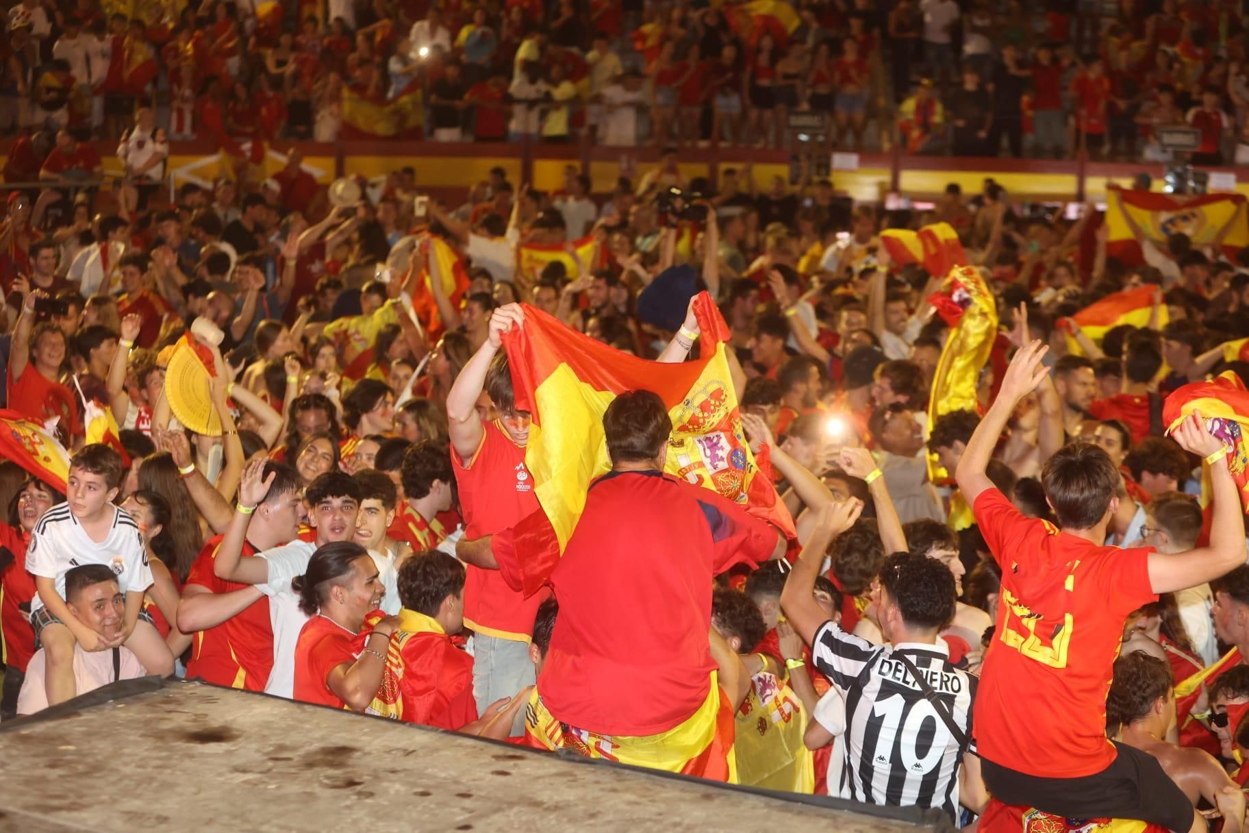 España gana la Eurocopa: Los alicantinos celebran la final de la Eurocopa