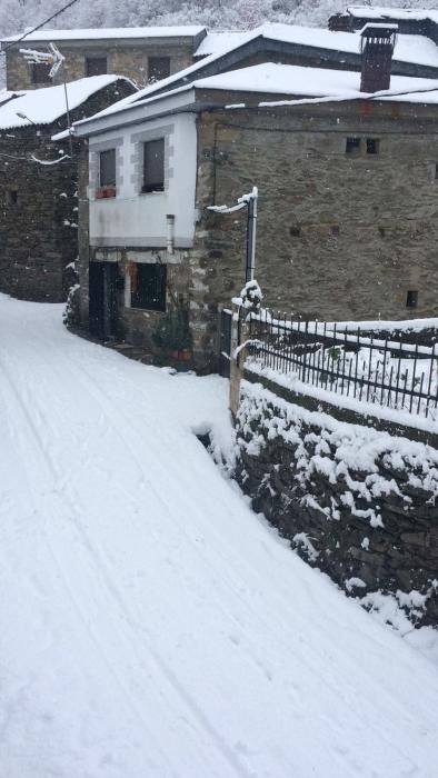 La nieve deja en Zamora imágenes de postal