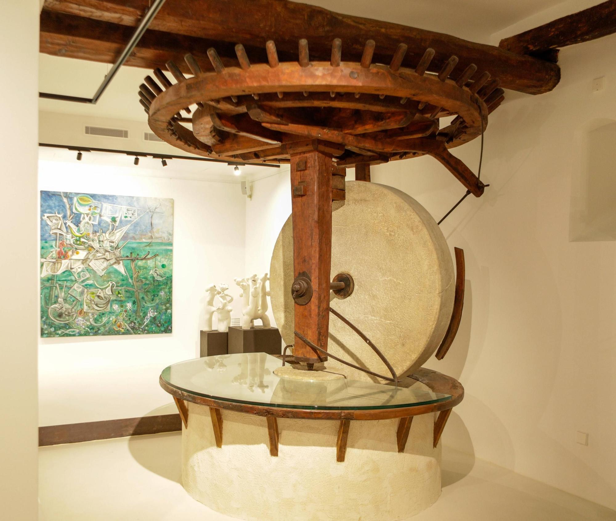 Can Boni une arte y patrimonio en la antigua galería Ferran Cano